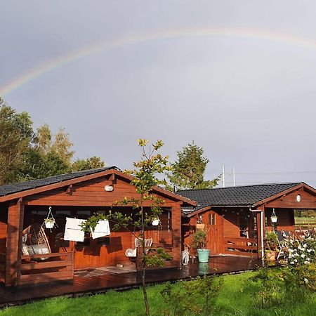 Ruime Romantische Blokhut Zwaanshoek Exteriör bild